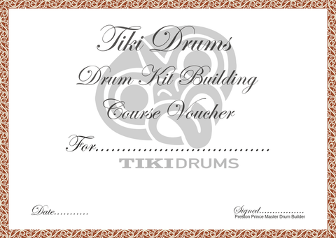 Drum Kit Building course voucher